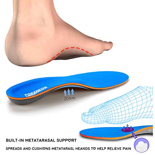 Las plantillas para el soporte del arco, las plantillas para los pies planos, la fascitis plantar, ayudan a aliviar el dolor en los pies de hombres y mujeres, adecuadas para todo tipo de zapatos