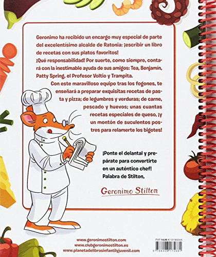 Las recetas más superratónicas (Stilton. Libros de actividades)