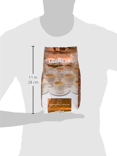 Lavazza Crema e Aroma - Café (1 kg, Coffee-beans, Marrón)
