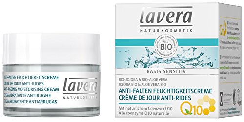 Lavvera - Crema de día antiarrugas de coenzima Q10 - Vegan - Cosméticos naturales - Ingredientes vegetales orgánicos - 100 % natural - 50 ml