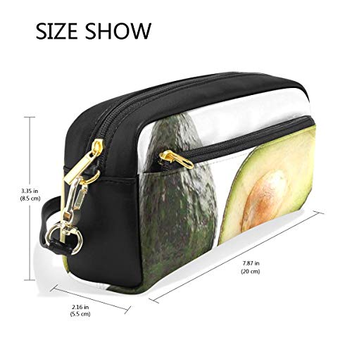 Lawenp Estuche para bolígrafo escolar de loro de mejillas naranjas, portalápices para niños, estuche de gran capacidad, cajas de cosméticos para maquillaje, bolsa de viaje para oficina