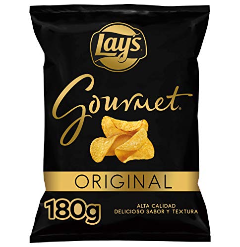Lay's - Gourmet - Patatas Fritas con Sal - 180 g