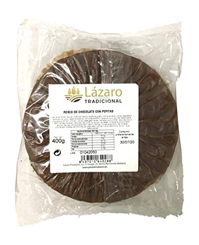 Lázaro Rosco De Chocolate Con Pepitas. 400g