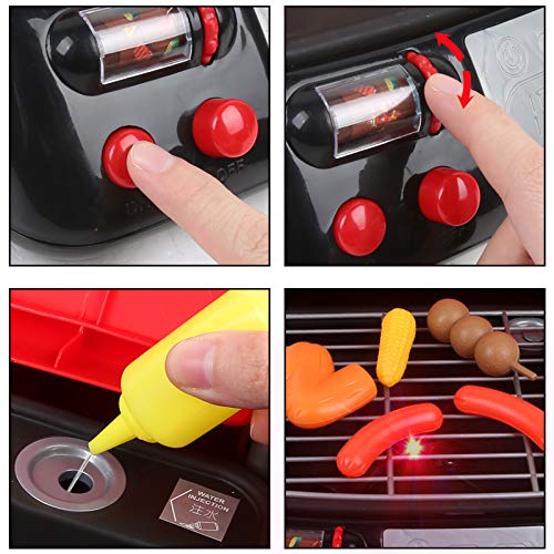 LBLA Set de Cocina Play Niños,Comida de Cocina de Juguetes,Verduras Juguete,Alimentos Juguetes Niños de 3 Años +