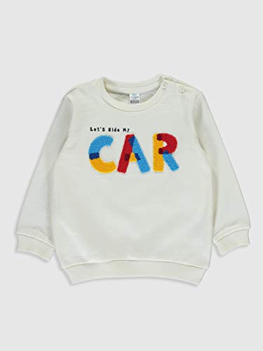 LC WAIKIKI - Sudadera para niño con estampado Ecrü. 2-3 años