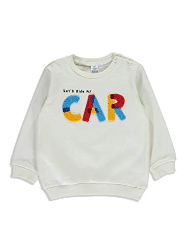 LC WAIKIKI - Sudadera para niño con estampado Ecrü. 2-3 años