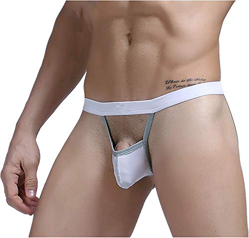 lclvld Hombre Ropa Interior U Convex Cómodo Slip Tanga Respirable Sexy Bikini Bragas Tanga Calzoncillos Intima
