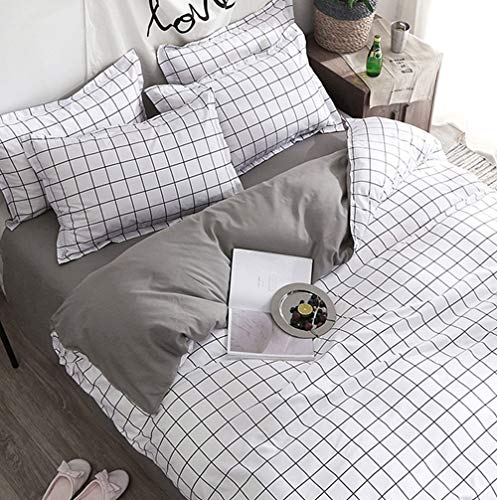 LCTCCT Juego de Ropa de Cama Elegante y sin Arrugas Juego de sábanas hipoalergénicas para Cama sin Arrugas - 4 Piezas (200 cm x 230 cm) (Color : A)