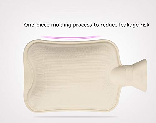 LDSB Heat Water - Bolsa de Agua Eléctrica con Funda de Microfibra Suave | Recargable en sólo 15 Minutos | Calentamanos | Dolor Muscular, Espalda, Menstrual,2l