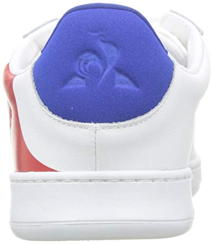 Le Coq Sportif Break COCARDE, Zapatillas Unisex Adulto, Blanc Optical White Tricolore, 37 EU
