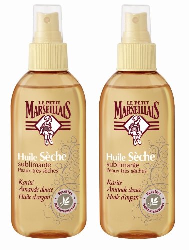 Le Petit Marseillais - Aceite corporal para piel muy seca (2 unidades) Fabricado en Francia. 2 x 150 ml