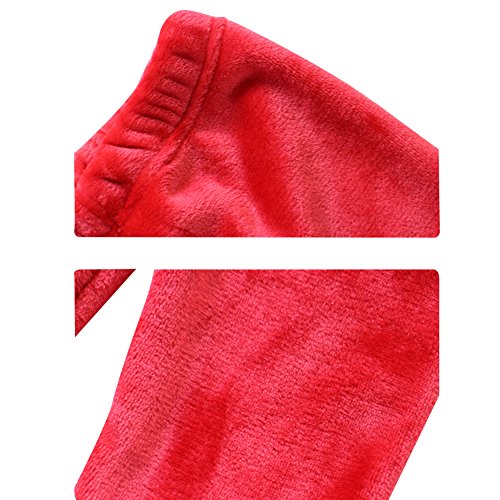 Le SSara Bebé 3pcs Navidad Santa Claus Traje Traje Sombrero + Capa + pantalón (12-18 Meses)