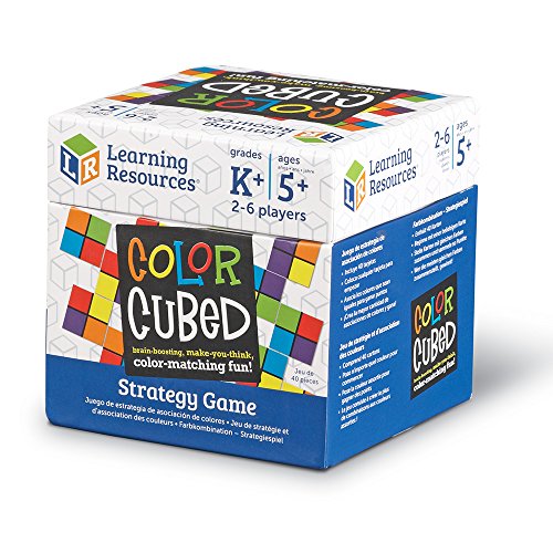 Learning Resources- Juego de Estrategia de Cuadrados de Colores, Multicolor (LER9283) , color/modelo surtido