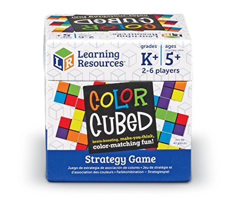 Learning Resources- Juego de Estrategia de Cuadrados de Colores, Multicolor (LER9283) , color/modelo surtido