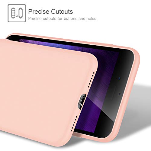 Leathlux 9X Funda iPhone 7, Carcasa Ultra Fina Silicona TPU Protector Flexible Cover Funda para iPhone 7-4.7" [Rosa, Verde, Púrpura, Azul Cielo, Amarillo, Rojo, Azul Oscuro, Translúcido, Negro]