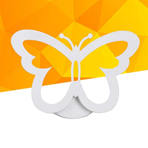 LEDMOMO Lámpara de pared moderna del LED, iluminación creativa de la pared de la mariposa 12W para el blanco caliente de la decoración del vestíbulo del cuarto de baño