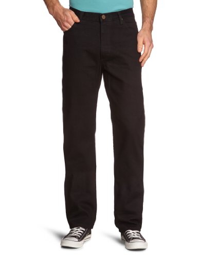 Lee Brooklyn comfort - Vaquero cómodo para hombre, Negro, W30 / L30 (ES 40)