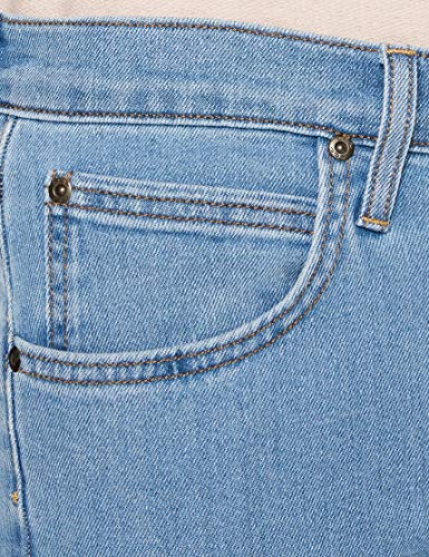 Lee Daren Zip Fly Vaqueros Straight, Azul (Light Stonewash 66), 33W / 30L para Hombre