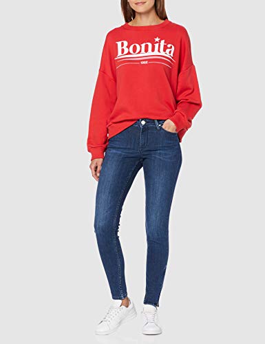 Lee SCARLETT CROPPED, Vaqueros skinny Mujer, Azul (Sitka Worn In Jq), W25/L33 (Talla fabricante: 25/33)