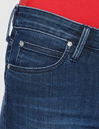 Lee SCARLETT CROPPED, Vaqueros skinny Mujer, Azul (Sitka Worn In Jq), W25/L33 (Talla fabricante: 25/33)