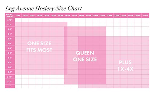 Leg Avenue Hosiery Lencería - 250 gr