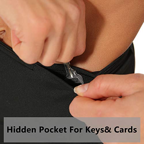 Leggings de entrenamiento, Leggings de yoga para mujeres, Pantalones de chándal Spandex, Gimnasio Fitness. (Negro A Largo, S)