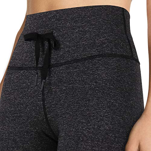 Leggins Mujer,Ropa Deportiva Mujer,Mallas de Deporte de Mujer,Pantalones Mujer,Pantalón Deportivo para Mujer,Cintura Alta Pantalones Deportivos para Running,Estiramiento,Yoga (Gris- con cordón, XL)