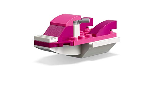 LEGO Classic - Diversión Creativa, Juguete Creativo con Piezas de Construcción para Niños y Niñas de más de 4 Años con Ladrillos y Elementos como Ruedas y Ventanas (11005)