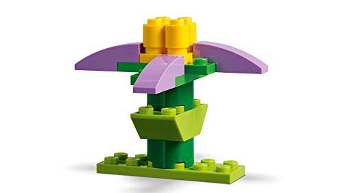 LEGO Classic - Diversión Creativa, Juguete Creativo con Piezas de Construcción para Niños y Niñas de más de 4 Años con Ladrillos y Elementos como Ruedas y Ventanas (11005)