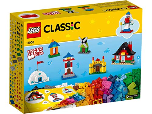 LEGO Classic - Ladrillos y Casas, manualidades niños y niñas a partir de 4 años para construir (11008) , color/modelo surtido