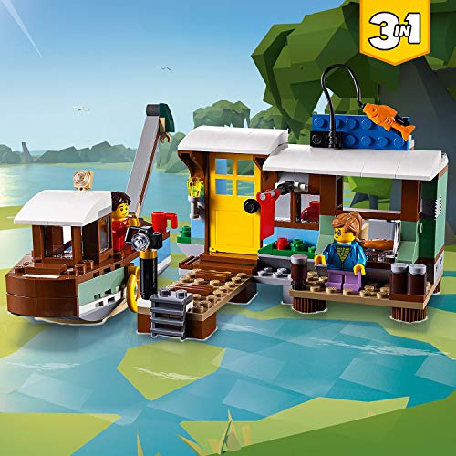 LEGO Creator - Casa Flotante del Río, juguete creativo de barco para construir (31093) , color/modelo surtido