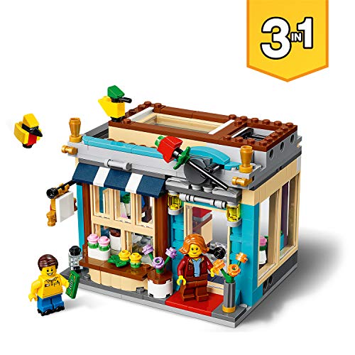 LEGO Creator - Tienda de Juguetes Clásica, Set de Construcción con Edificios de Juguete 3 en 1, Incluye Varias Minifiguras para Recrear Escenas Cotidianas (31105) , color/modelo surtido