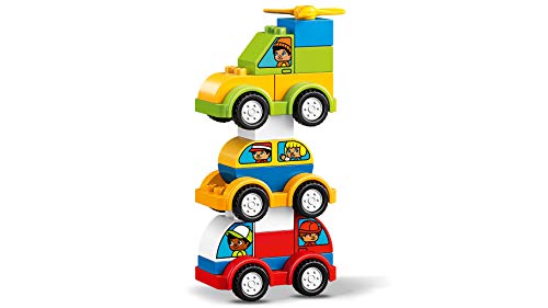 LEGO DUPLO My First - Mis Primeros Coches, Juguete de Construcción de 1 a 2 años (10886) , color, modelo surtido