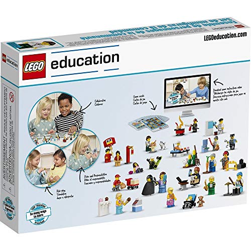 LEGO Education Community Minifigure Set 256pieza(s) juego de construcción - juegos de construcción (Multicolor, 4 año(s), 256 pieza(s))