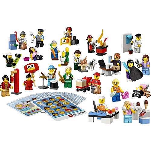 LEGO Education Community Minifigure Set 256pieza(s) juego de construcción - juegos de construcción (Multicolor, 4 año(s), 256 pieza(s))