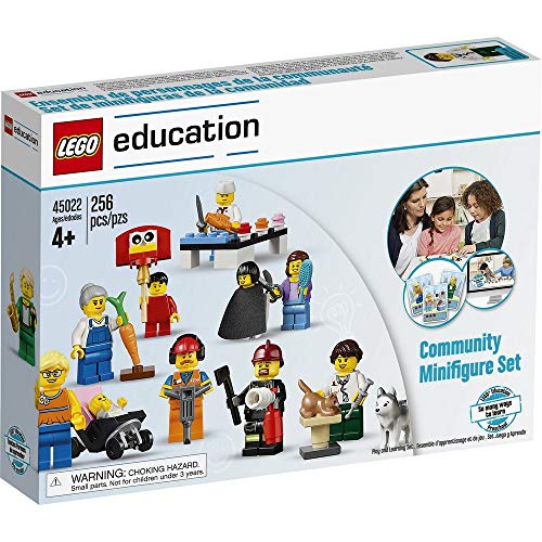 LEGO Education Community Minifigure Set 256pieza(s) juego de construcción - juegos de construcción (Multicolor, 4 año(s), 256 pieza(s))