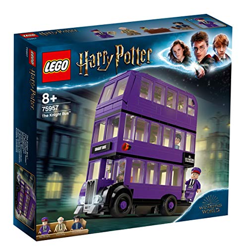 LEGO Harry Potter - Autobús Noctámbulo, Juguete de Construcción del Mágico Autobús de 3 Plantas, Incluye 3 Minifiguras (75957)