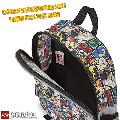 Lego Ninjago Mochilas Escolares Juveniles Para Niños, Mochila Para El Colegio Actividades Extraescolares Con Estampado de Ninja, Regalos Originales Para Niños Adolescentes