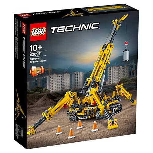 LEGO Technic - Grúa sobre Orugas Compacta, Juguete de construcción de Maquinaria, Novedad 2019 (42097)