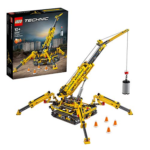 LEGO Technic - Grúa sobre Orugas Compacta, Juguete de construcción de Maquinaria, Novedad 2019 (42097)