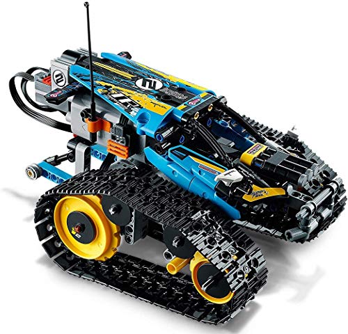 LEGO Technic - Vehículo Acrobático a Control Remoto, Coche Teledirigido de Juguete, Set de Construcción 2 en 1, Funciona con Elementos de Power Functions (42095)