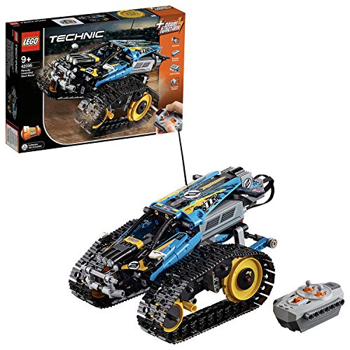 LEGO Technic - Vehículo Acrobático a Control Remoto, Coche Teledirigido de Juguete, Set de Construcción 2 en 1, Funciona con Elementos de Power Functions (42095)