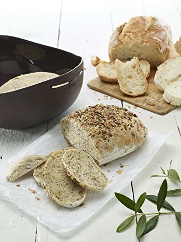 Lékué Kit Molde Panera Marrón 28x23x13 cm + Cuchara