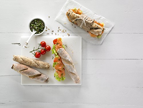 Lékué Molde de Silicona para baguettes, Marrón