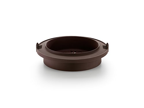 Lékué Panecillos al Vapor, Buns & Baos, Silicona, Marrón, 23.5 cm