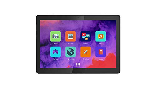 Lenovo Tab M10 - Tablet de 10.1" HD/IPS (Qualcomm Snapdragon 429, 2 GB de RAM, 32 GB ampliables hasta 128 GB, Android 9, Wifi + Bluetooth 4.2), Color Negro