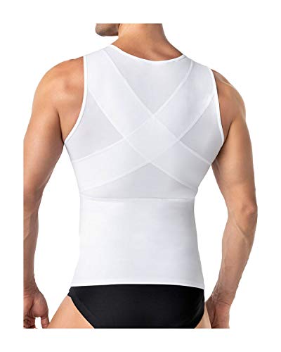 LEO Chaleco Masculino con Compresión de Abdomen, Pecho y Espalda: MAX/Force
