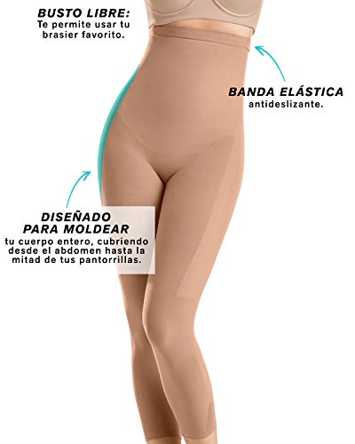 Leonisa Body Busto Libre Invisible, con compresión de piernas y realce de glúteos