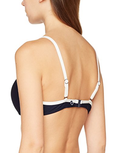 Lepel Plain Sailing Tops de Bikini, Multicolor (Navy/Cream Nvc), 75F para Mujer