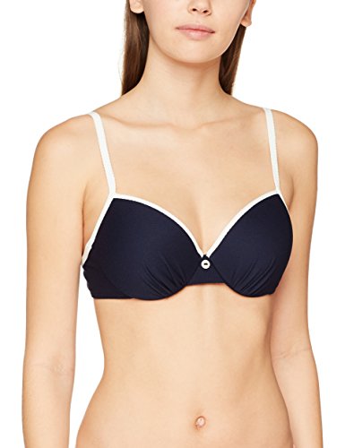 Lepel Plain Sailing Tops de Bikini, Multicolor (Navy/Cream Nvc), 75F para Mujer